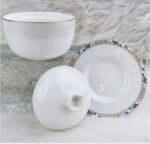 Qingcheng Linglong - Nanhai Lidded Tea Cup & Saucer Set - Image 2