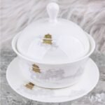 Build Dreams in Penglai Round-Headed Cup and Saucer