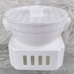 Modern Radiance‑Double‑Ear Flat‑Lid Stew Pot With Square Warmer
