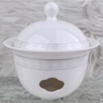 Modern Radiance‑Round‑Knob Lucky Stew Pot With Warmer