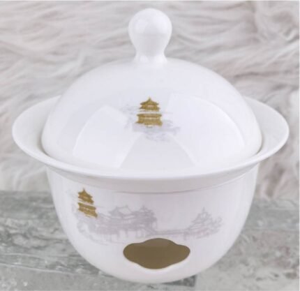 "Dream-Building Penglai" Lucky Round-Topped Vessel & Incense Burner