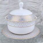 "Golden Age" Round-Bottomed Cup and Saucer