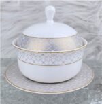 "Golden Age" Round-Bottomed Cup and Saucer