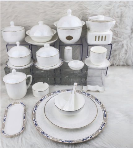 Qingcheng Linglong – Complete Tea Bowl and Tableware Set