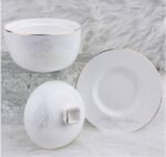 Understated Mountain Opulence-View Series – Nanhai Bowl & Saucer - Image 2