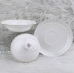 Modern Radiance‑Four‑Leaf Lucky Stew Pot With Saucer - Image 2