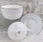 Artistic Landscape‑South‑Sea Stew Pot With Saucer - Image 2